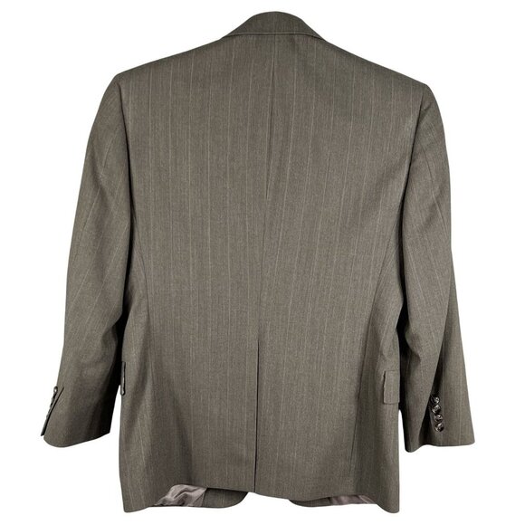 Hart Schaffner & Marx Mens 38S Parisian Wool Blazer USA Made Olive Green Career - Picture 2 of 15